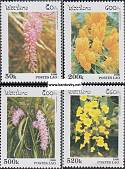 Známky Laos 1996 Orchideje razítkovaná séria - Kliknutím na obrázok zatvorte -